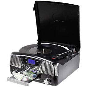 Gramofon/CD predvajalnik/radio, v retro obliki