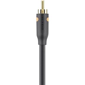 Avdio priključni kabel vtič/vtič 2m digital coax črn Belkin