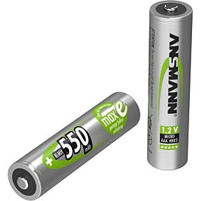 Polnilna baterija NiMH 1,2V 550mAh AAA (1 kos) maxE Ansmann
