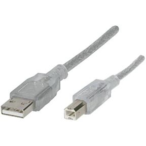 USB 2.0 kabel A vtič/B vtič 3m RF-4538148 Renkforce