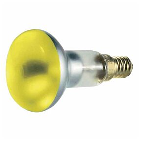 Okrasna reflektorska žarnica E14 230V/40W rumena